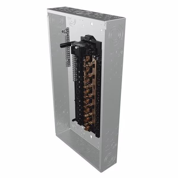 Combination Circuit Breaker Panel, PN Series, 30 Spaces, Main Circuit Breaker